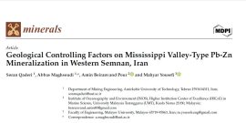 Geological controlling factors on Mississippi Valley-type mineralization in western Semnan, Iran